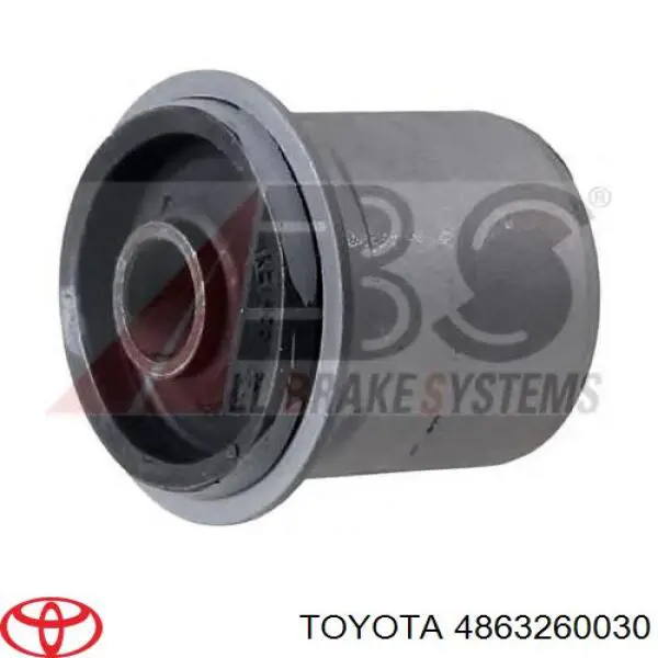 4863260030 Toyota Bloco silencioso dianteiro do braço oscilante superior