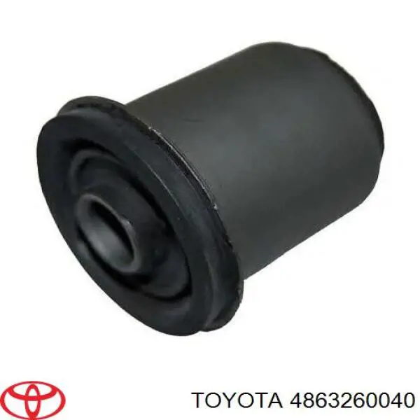 4863260040 Toyota Bloco silencioso dianteiro do braço oscilante superior