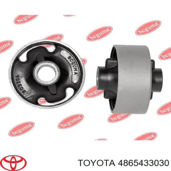 Bloco silencioso dianteiro do braço oscilante inferior 4865433030 Toyota