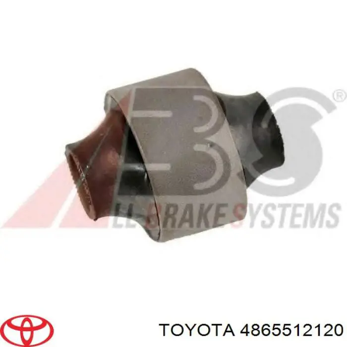 Compre 4865512120 Toyota Bloco silencioso dianteiro do braço oscilante inferior