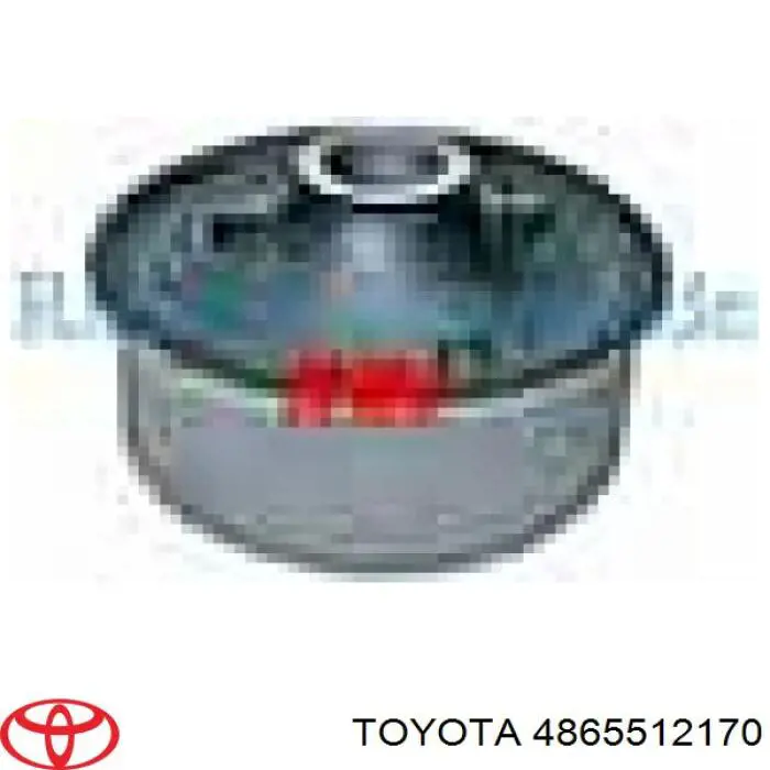 Compre 4865512170 Toyota Bloco silencioso dianteiro do braço oscilante inferior