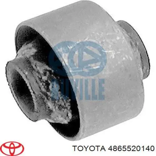Bloco silencioso dianteiro do braço oscilante inferior 4865520140 Toyota