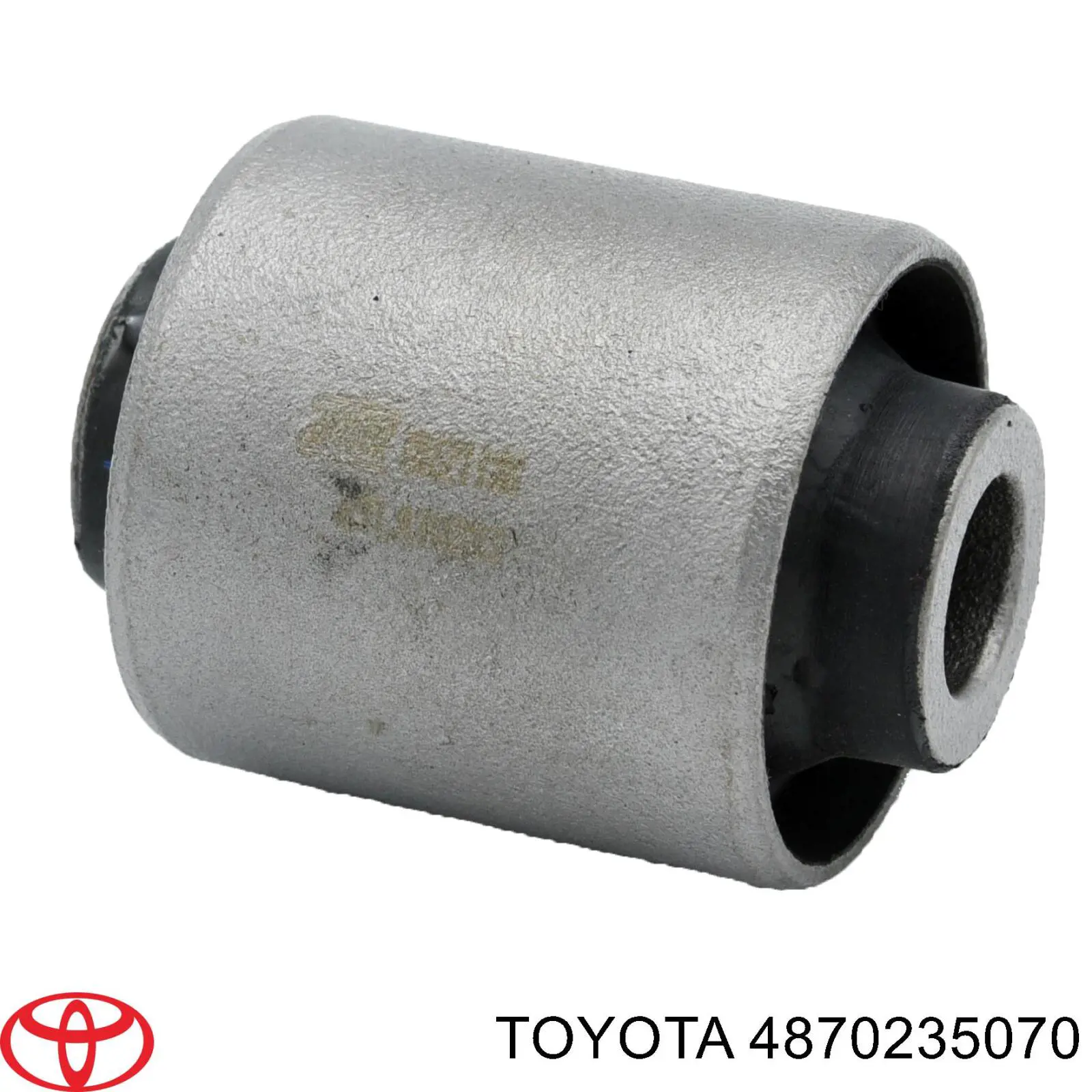 4870235070 Toyota Bloco silencioso do braço oscilante inferior traseiro longitudinal