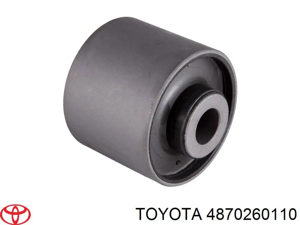 4870260110 Toyota Bloco silencioso de braço oscilante traseiro longitudinal