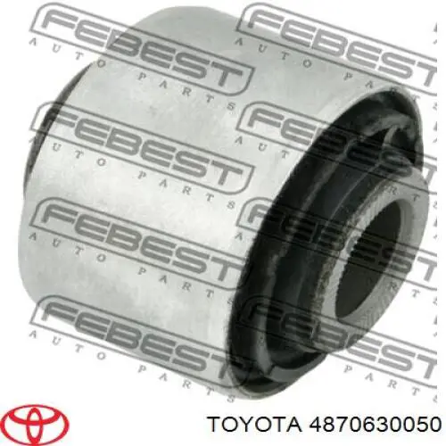 4870630050 Toyota Braço oscilante transversal esquerdo de suspensão traseira