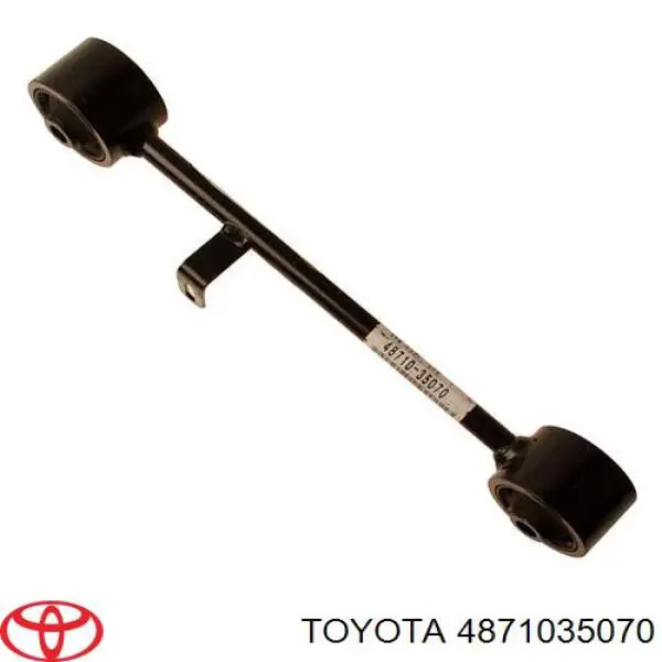 Compre 4871035070 Toyota Braço oscilante superior esquerdo de suspensão traseira