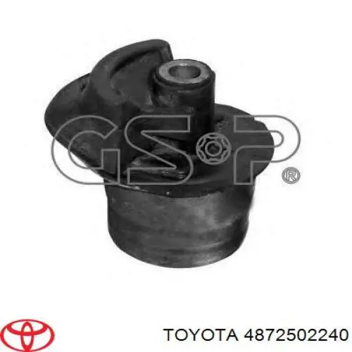 Compre 4872502240 Toyota Bloco silencioso de viga traseira (de plataforma veicular)