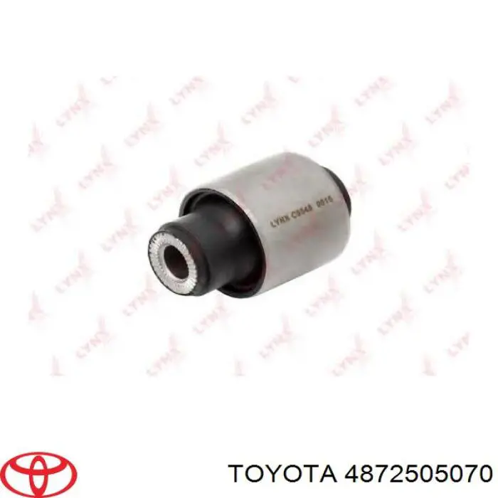 Compre 4872505070 Toyota Bloco silencioso do braço oscilante inferior traseiro