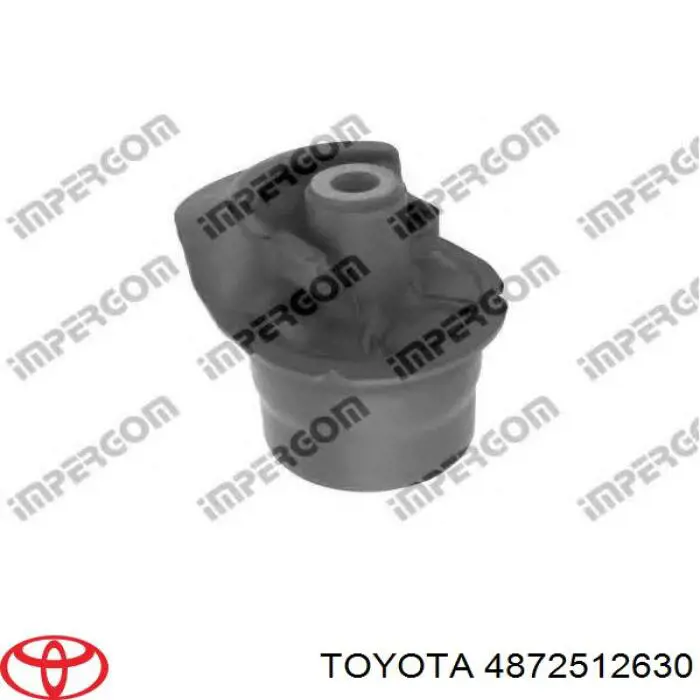 4872512630 Toyota Bloco silencioso de viga traseira (de plataforma veicular)