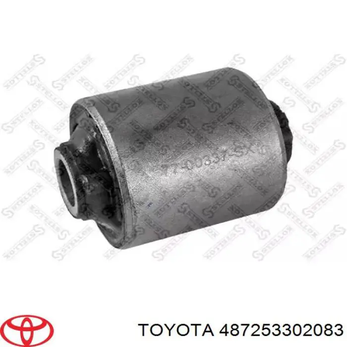 Compre 487253302083 Toyota Bloco silencioso dianteiro de braço oscilante traseiro longitudinal
