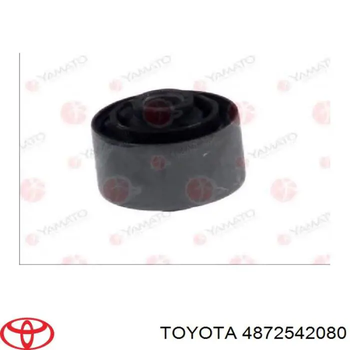 Compre 4872542080 Toyota Bloco silencioso dianteiro de braço oscilante traseiro longitudinal