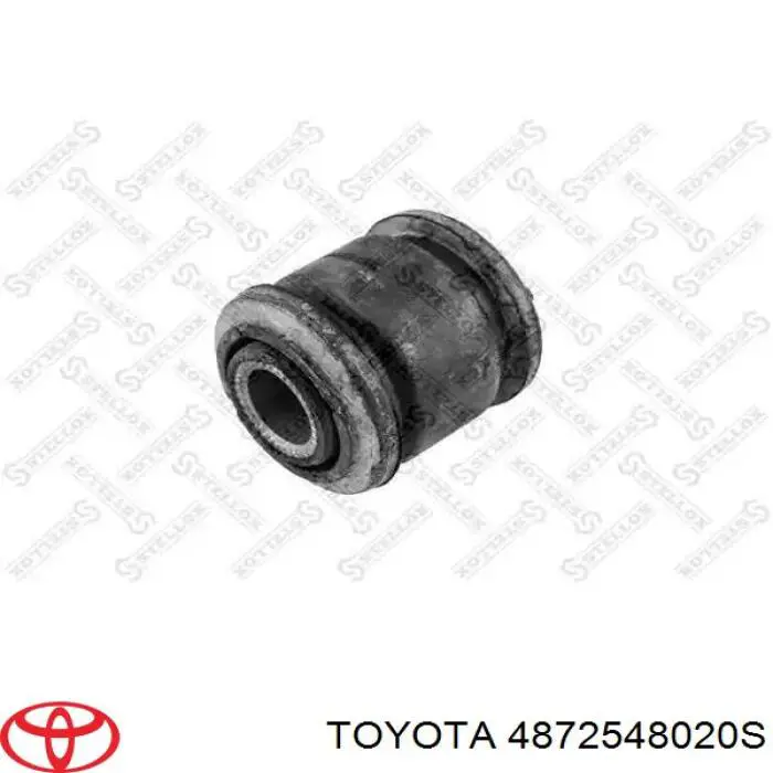 4872548020S Toyota Bloco silencioso do pino de apoio traseiro
