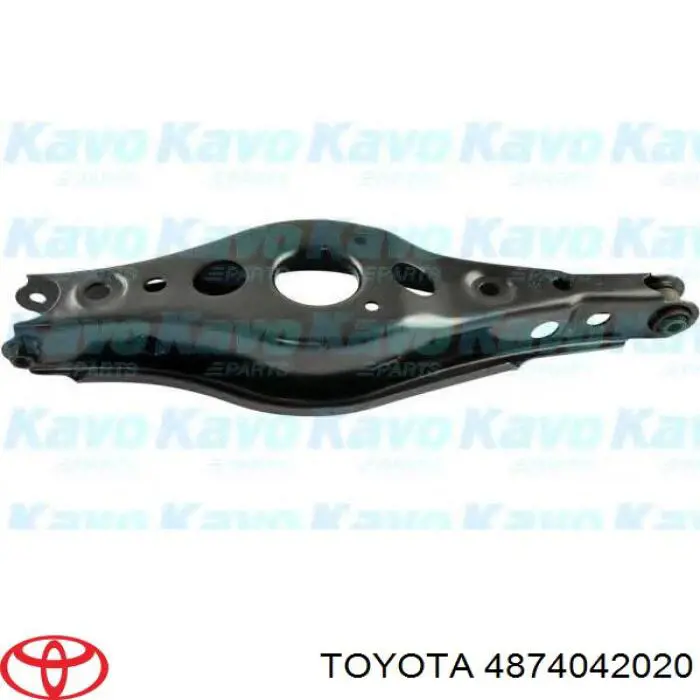 Braço oscilante transversal esquerdo de suspensão traseira Toyota 4874042020 preço, a partir de 74,11 USD