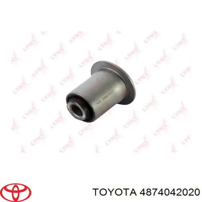 Compre 4874042020 Toyota Braço oscilante transversal esquerdo de suspensão traseira