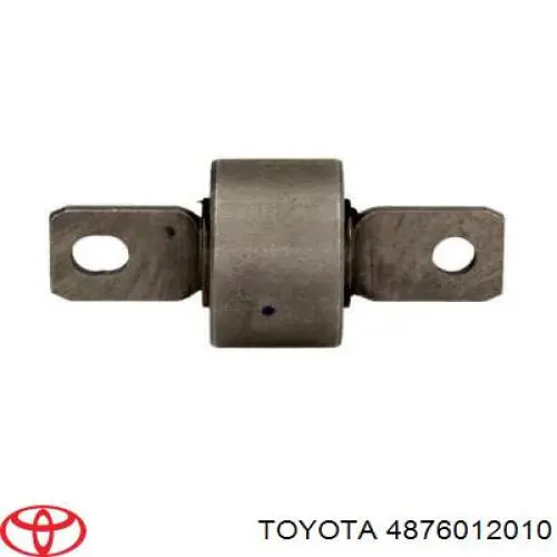 4876012010 Toyota Braço oscilante (tração) longitudinal inferior direito de suspensão traseira