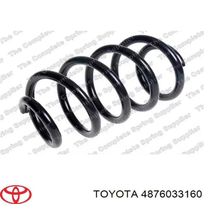 4876033160 Toyota Braço oscilante (tração) longitudinal inferior direito de suspensão traseira