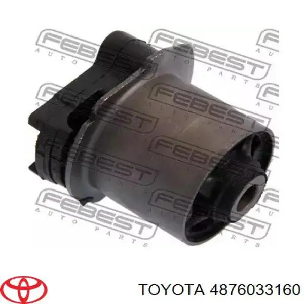 Braço oscilante (tração) longitudinal inferior direito de suspensão traseira Toyota 4876033160 preço, a partir de 45,37 USD