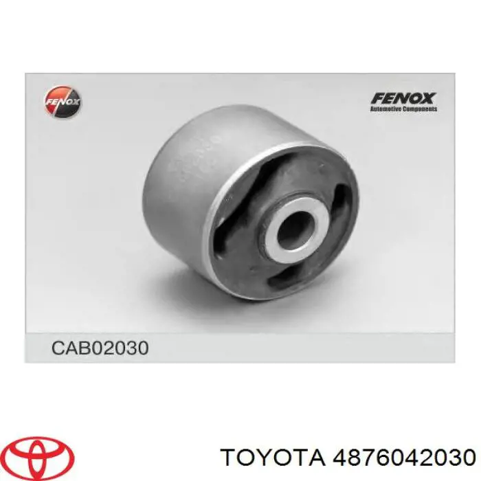 Braço oscilante (tração) longitudinal inferior direito de suspensão traseira Toyota 4876042040 preço, a partir de 80,91 USD