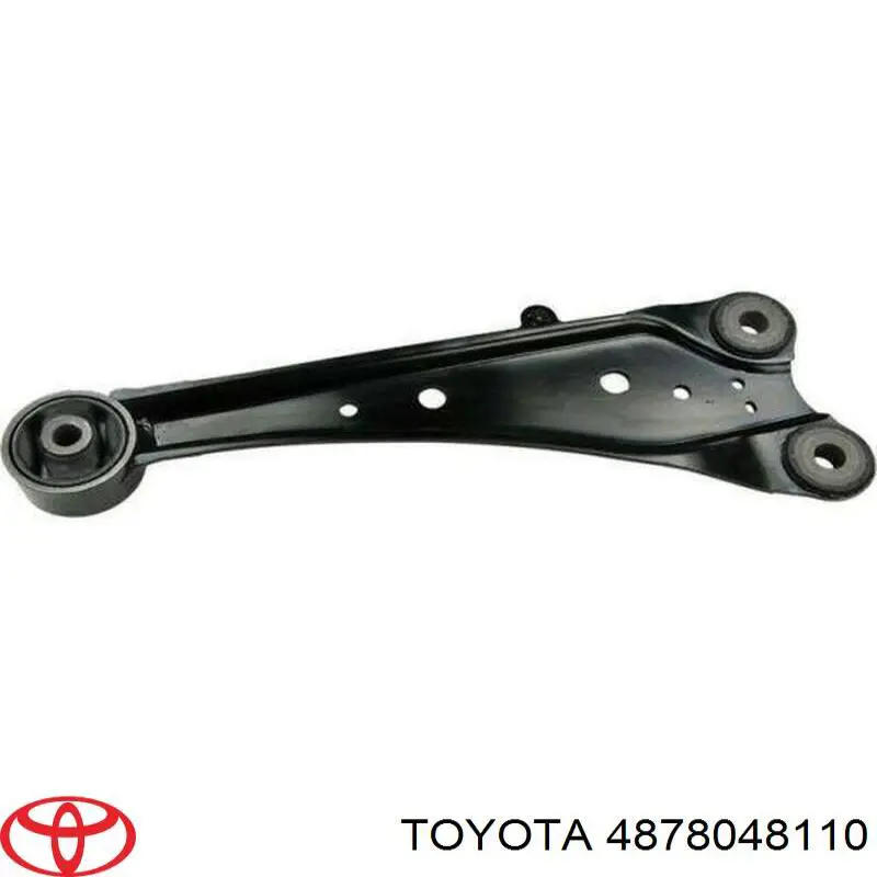 Braço oscilante (tração) longitudinal inferior esquerdo de suspensão traseira Toyota 4878048110 preço, a partir de 66,93 USD