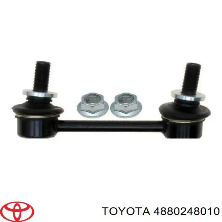 4880248010 Toyota Montante direito de estabilizador traseiro