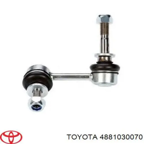 4881030070 Toyota Montante esquerdo de estabilizador dianteiro