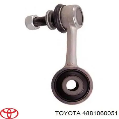 4881060051 Toyota Montante esquerdo de estabilizador dianteiro