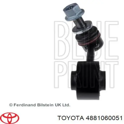 Compre 4881060051 Toyota Montante esquerdo de estabilizador dianteiro