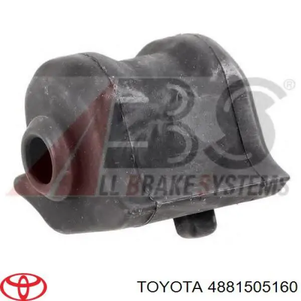 4881505160 Toyota Bucha direita de estabilizador dianteiro