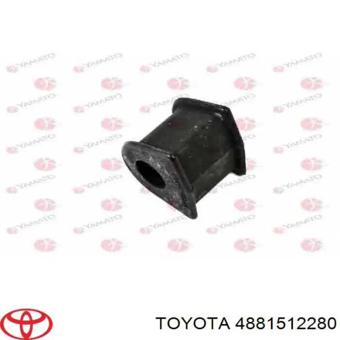 Compre 4881512280 Toyota Bucha de estabilizador dianteiro