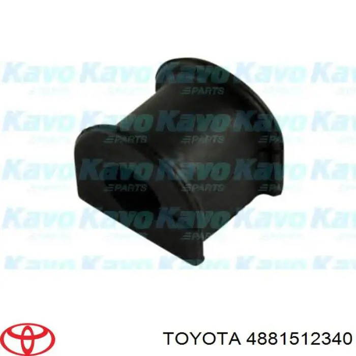 Compre 4881512340 Toyota Bucha de estabilizador dianteiro
