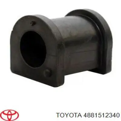 Bucha de estabilizador dianteiro 4881512340 Toyota