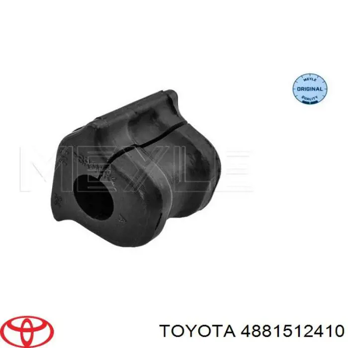 Bucha esquerda de estabilizador dianteiro Toyota 4881512410 preço, a partir de 6,09 USD