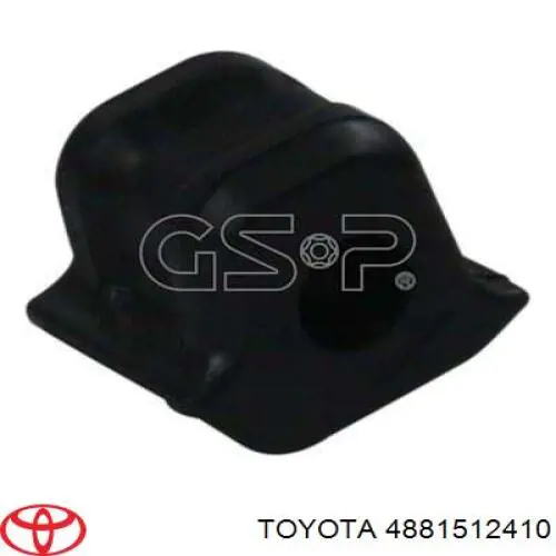 Compre 4881512410 Toyota Bucha esquerda de estabilizador dianteiro