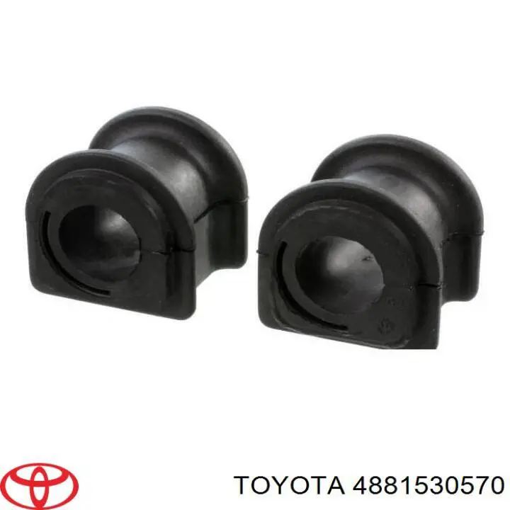 4881530570 Toyota Bucha de estabilizador dianteiro