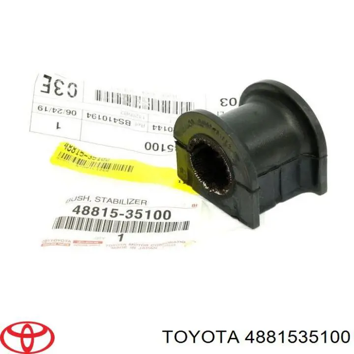 Bucha de estabilizador dianteiro Toyota 4881535100 preço, a partir de 9,75 USD