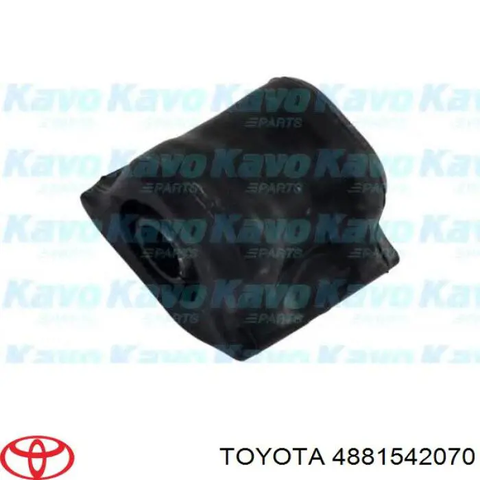 4881542070 Toyota Bucha esquerda de estabilizador dianteiro