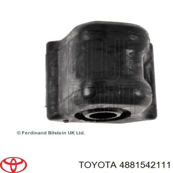 4881542111 Toyota Bucha esquerda de estabilizador dianteiro
