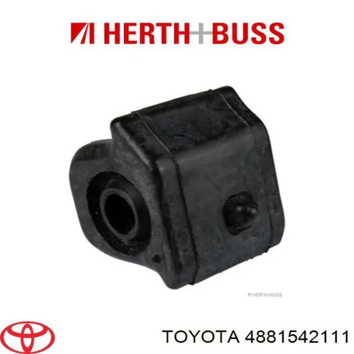 Bucha esquerda de estabilizador dianteiro Toyota 4881542111 preço, a partir de 7,25 USD