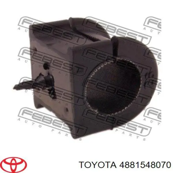 4881548070 Toyota Bucha de estabilizador dianteiro