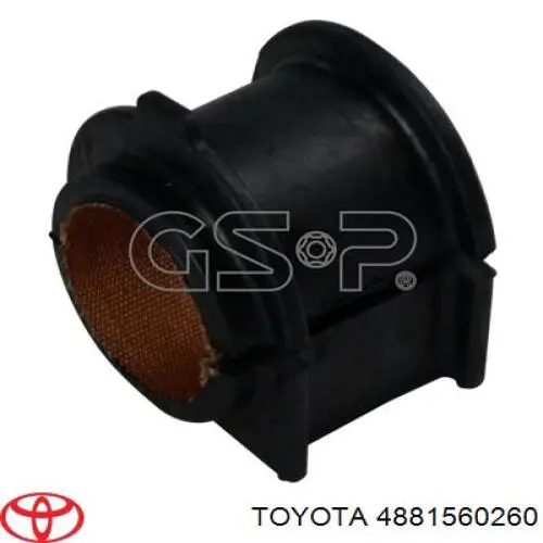 4881560260 Toyota Bucha de estabilizador dianteiro
