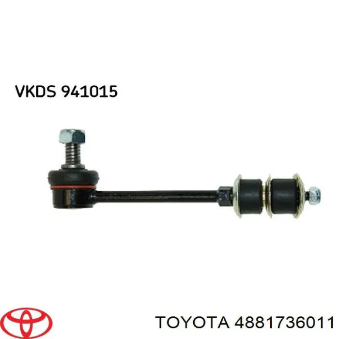 4881736011 Toyota Bucha de suporte de estabilizador traseiro
