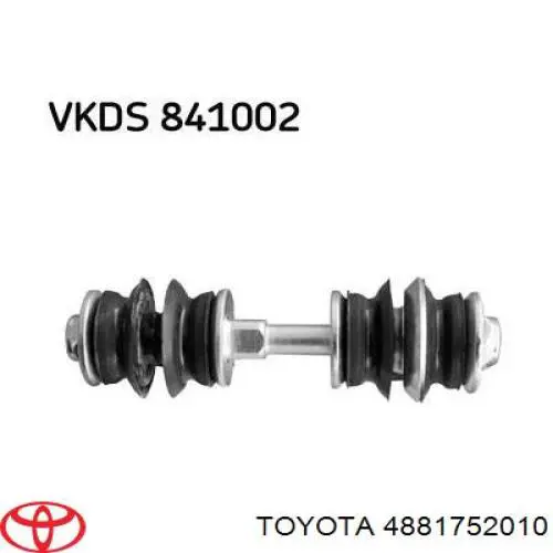Bucha de suporte dianteiro de estabilizador Toyota 4881752010 preço, a partir de 4,91 USD