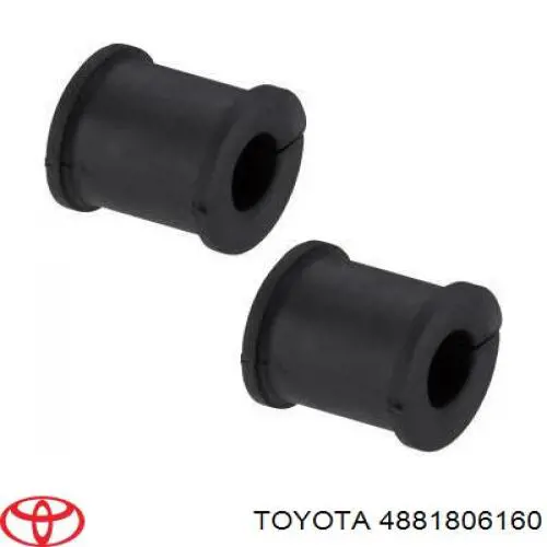 Compre 4881806160 Toyota Bucha de estabilizador traseiro