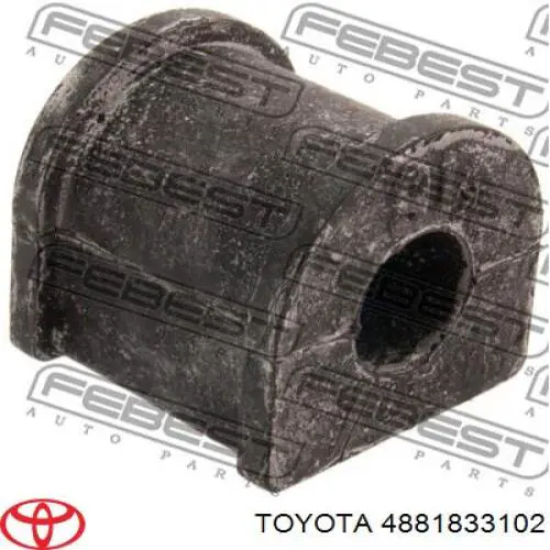 4881833102 Toyota Bucha de estabilizador traseiro