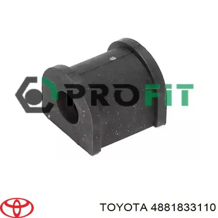 Bucha de estabilizador traseiro Toyota 4881833110 preço, a partir de 10,00 USD