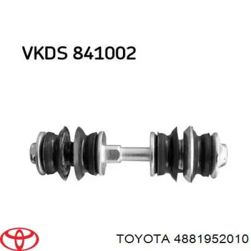 Compre 4881952010 Toyota Montante de estabilizador dianteiro