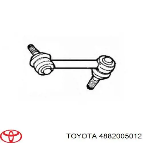 Montante direito de estabilizador dianteiro Toyota 4882005012 preço, a partir de 8,55 USD