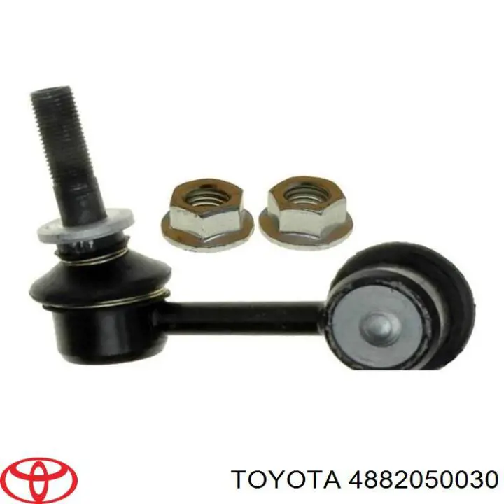 4882050030 Toyota Montante direito de estabilizador dianteiro