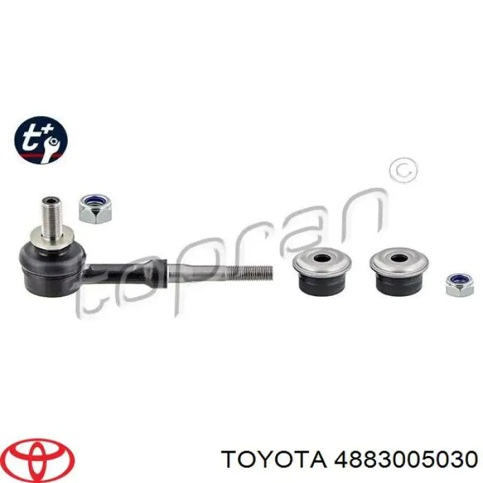 4883005030 Toyota Montante de estabilizador traseiro