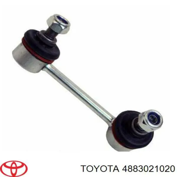 Compre 4883021020 Toyota Montante direito de estabilizador traseiro